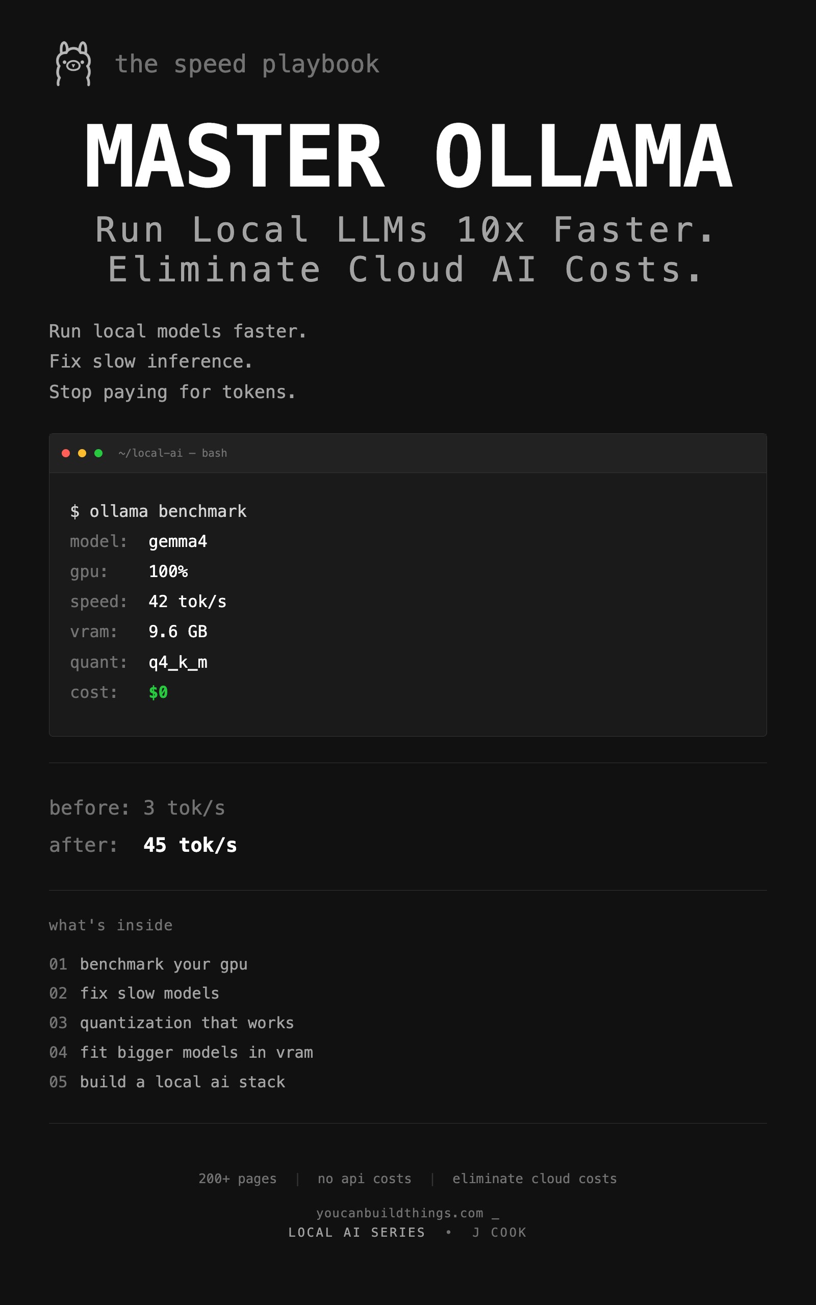 Master Ollama - The Speed Playbook